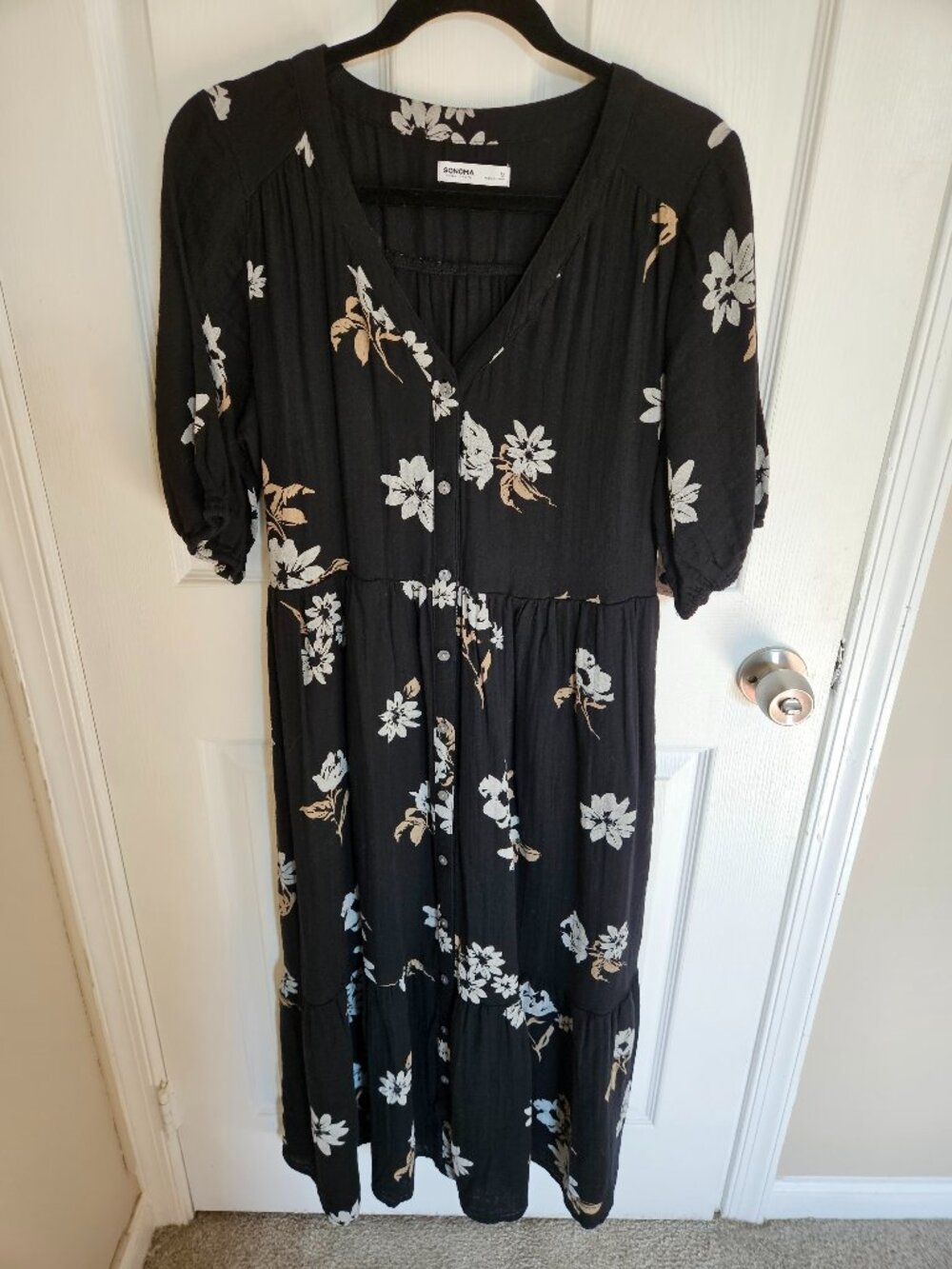Sonoma Long Dress, Size M (nwt)